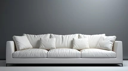 Foto op Plexiglas 3d rendered sofa photo © ShAhZaIb