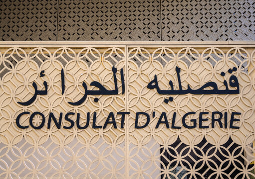 Algerian consulate in french Grenoble