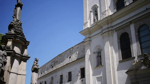Statue of St. Rochus in Presov
