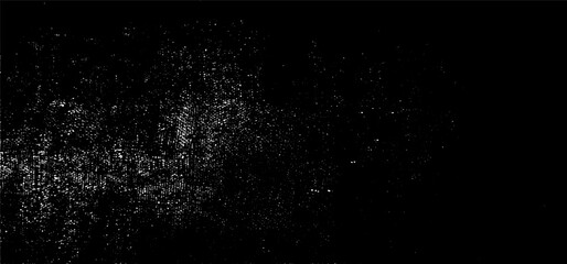 Fototapeta na wymiar Dark grunge urban texture vector. Distressed overlay texture. Grunge background. Abstract obvious dark worn textured effect. Vector Illustration. Black isolated on white. EPS10.
