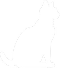 Foldex Cat outline