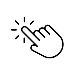 hand cursor icon