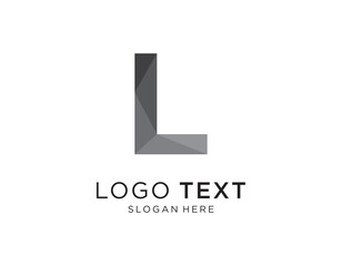 Colorful Logo L Simple Letter Technology