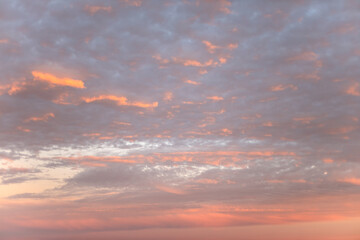 Naklejka na ściany i meble sunrise in the sky