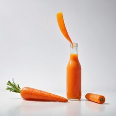 carrot juice and carrots
