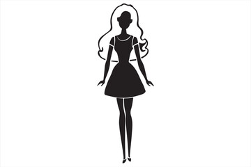 silhouette of a woman