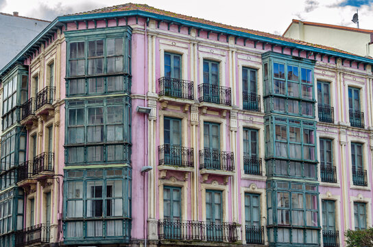 Architecture in Torrelavega, Spain