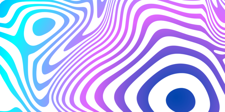 A psychedelic vortex pattern. purple blue background in the style of the 60s, 70s for cover design, presentations, website element