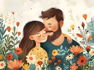 Vibrant Father's Day backgrounds for a visually stunning celebration
