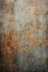 A painting of a brown and blue wall, suitable for interior design projects