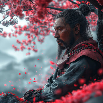portrait of a samurai