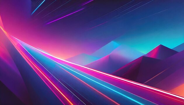 abstract futurist background