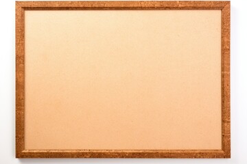 Fototapeta premium A simple picture frame hanging on a wall. Suitable for home decor or interior design concepts