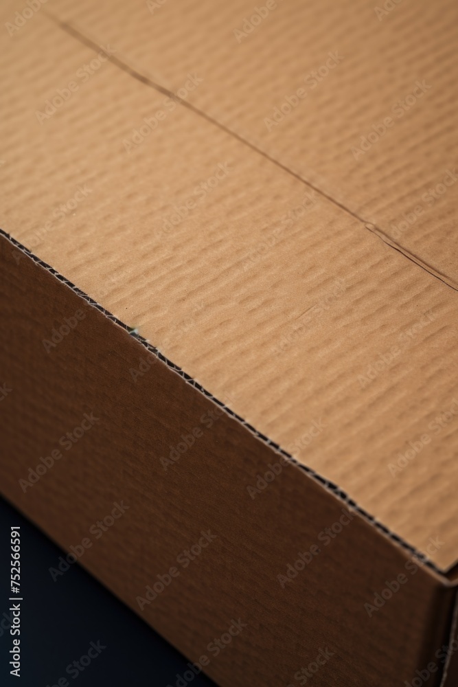 Poster Close up of a box on a table, suitable for various concepts