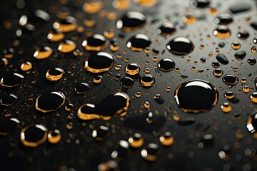 Clear close-up of water droplets, suitable for various projects