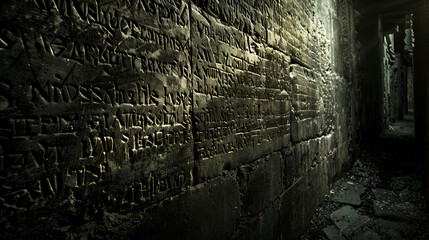 Echoes of Wisdom: The Written Walls