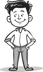 Outlaw Man Holdin Up the Bank in Vector Form