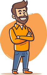 Gambler Man Raisin the Stakes in Vector Art