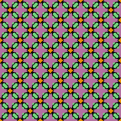 Multi color seamless abstract pattern. Background and backdrop. Multi Colored. Colorful ornamental design. Colored mosaic ornaments. Vector graphic illustration. EPS10.