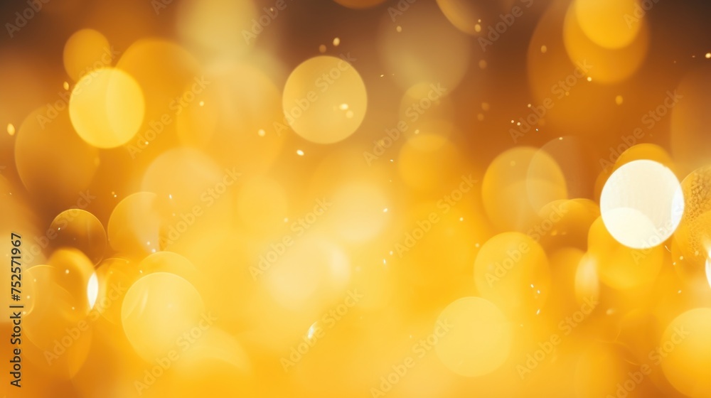Poster a blurry image of a yellow background, suitable for various design projects