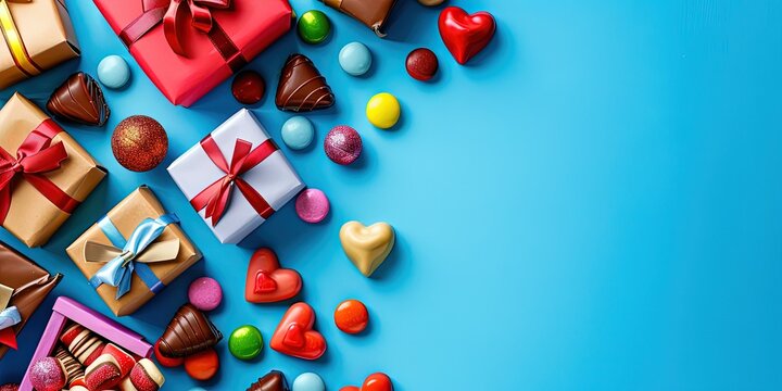 Chocolates, confectionery, gift for a loved one for a special occasion, berries in chocolate, strawberries in chocolate, background, wallpaper.