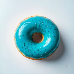 donut on white background
