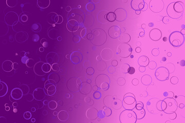 Geometrical gradient circle landing page background - abstract vector graphic design