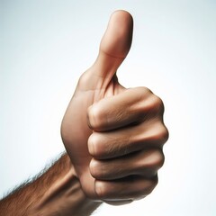 hand with thumb up sign
