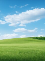 Obraz premium summer landscape. background with place for text.