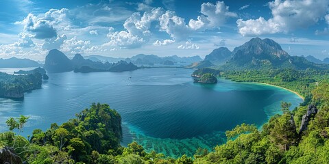 Breathtaking landscapes in Thailand