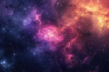 Fototapeta premium Stellar tapestry weaves celestial tales of wonder