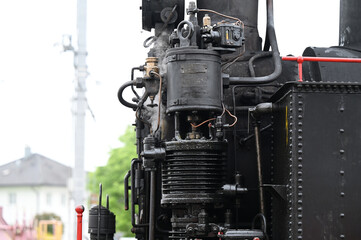 Historic steam locomotive of the Mariazeller Railway