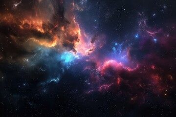 Celestial kaleidoscope reveals colorful galaxy vista