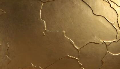Smooth solid brass slab texture, reticular pattern