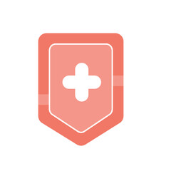 Obraz premium health logo shield