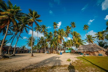 Obraz premium kuna yala island panamanian caribbeandrone photos