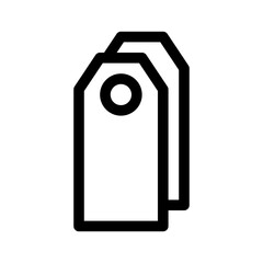 label line icon