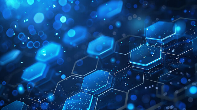 blue circuit board background