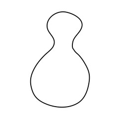 Abstract Simple Doodle Graphic Element