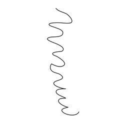 Abstract Simple Doodle Graphic Element
