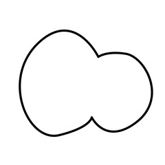 Abstract Simple Doodle Graphic Element