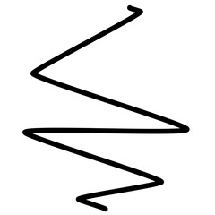 Abstract Simple Doodle Graphic Element