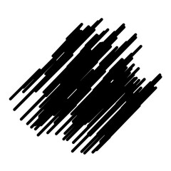 Abstract Simple Doodle Graphic Element