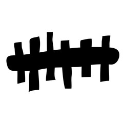 Abstract Simple Doodle Graphic Element