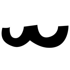 Abstract Simple Doodle Graphic Element