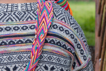 women's bag and purse with wayúu weave