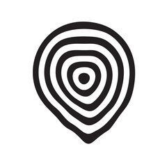 Abstract Simple Graphic Element