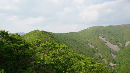 panoramic mountain landscape