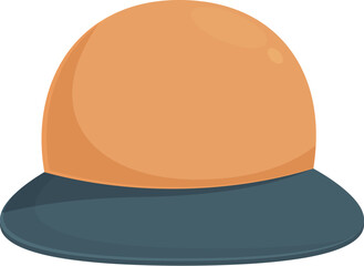 Running cap icon cartoon vector. Walk runner accessories. Sport workout