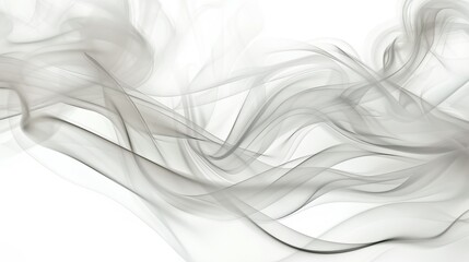 Abstract smoke on a white background. Texture fog. Design element.